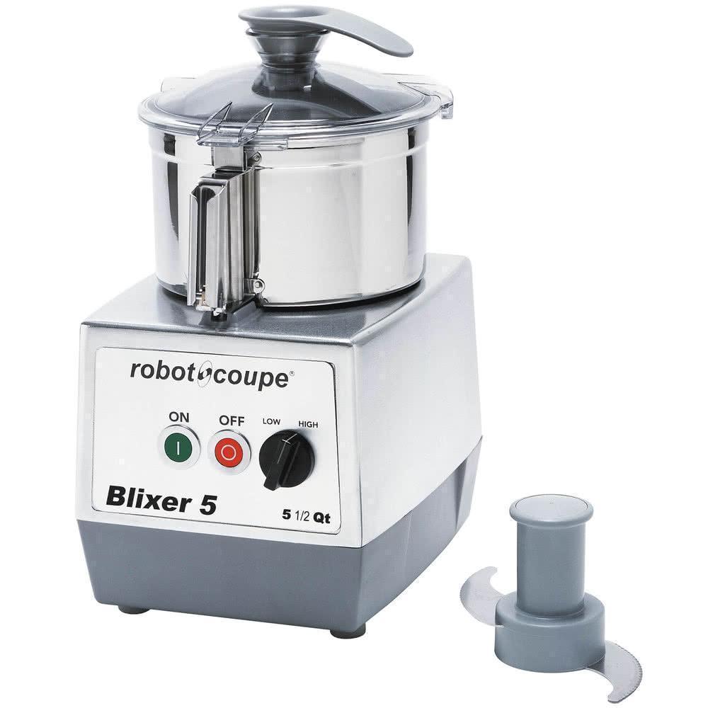 Robot Coupe BLIXER 5 Procesador Alimentos 5.5 Qt. Dos velocidades Tazón Acero Inoxidable - Procesadores Alimentos / Ralladores / Cortadores - Robot Coupe - KitchenMax Store