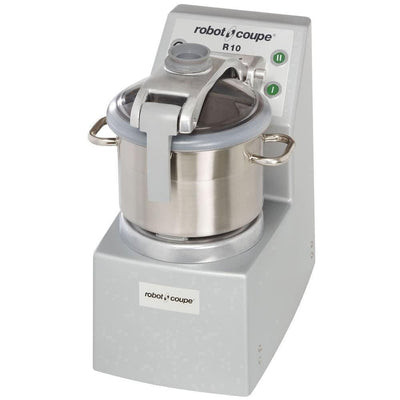 Robot Coupe R10 ULTRA Procesador Alimentos Vertical 10 Qt Tazón Acero Inoxidable - Procesadores Alimentos / Ralladores / Cortadores - Robot Coupe - KitchenMax Store