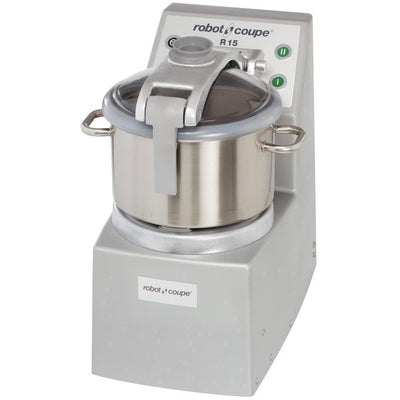 Robot Coupe R15 Procesador Alimentos Vertical 15 Qt Tazón Acero Inoxidable - Procesadores Alimentos / Ralladores / Cortadores - Robot Coupe - KitchenMax Store