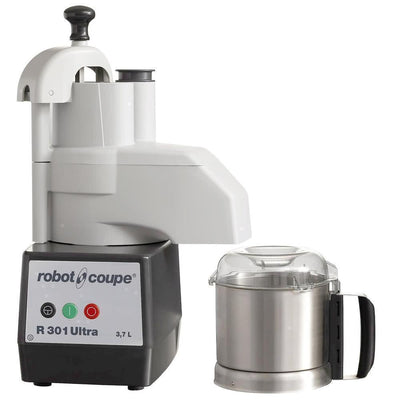 Robot Coupe R301 ULTRA Procesador Alimentos con Alimentación 3.5 Qt. Tazón Acero Inoxidable - Procesadores Alimentos / Ralladores / Cortadores - Robot Coupe - KitchenMax Store