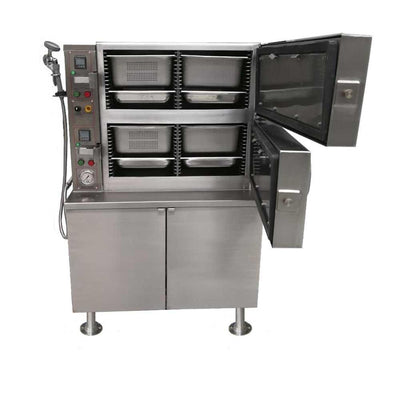 Tecnodac CE-2 Cocedor a Vapor para Alimentos con Generador Electrico - Con Rejilla - No Incluye Charolas - Cocedores - Tecnodac - KitchenMax Store