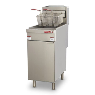 Torrey FRT-20G CQFRG020027 Freidora Gas 20 Litros Acero Inoxidable - - Torrey - KitchenMax Store