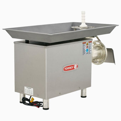 Torrey M-32-3Hp 0M32 Molino Transmision Engranes Motor 3 Hp Monofasico Acero Inoxidable - Molinos de Carne - Torrey - KitchenMax Store