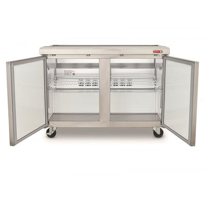 Torrey MFB-48 Mesa Fria Bajo Barra 2 Puertas 2 Parrillas Acero Inoxidable - - Torrey - KitchenMax Store