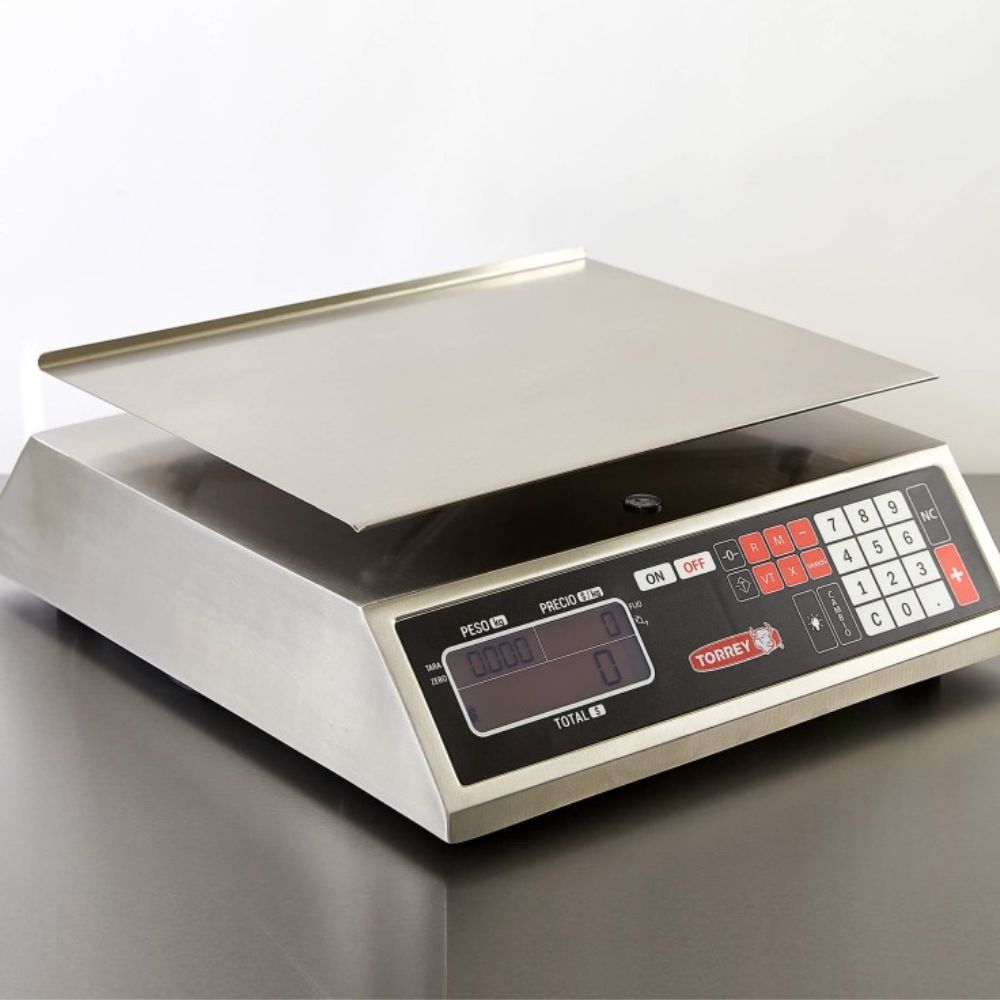 Torrey Mfq-40 Bascula Multifuncional Display Cuarzo Liquido 40 Kg - Báscula - Torrey - KitchenMax Store