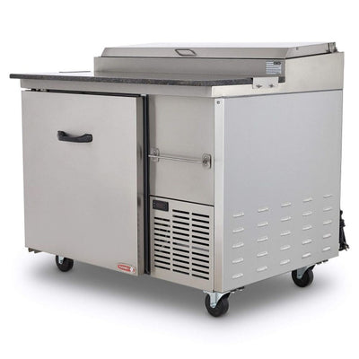 Torrey PTP01 PTMF-0009 Mesa Refrigerada Pizza 1 Puerta 6 Insertos 113 cm - Refrigerada Pizza - Torrey - KitchenMax Store