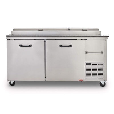 Torrey PTP11 PTMF-0001 Mesa Refrigerada Pizza 2 Puertas 9 Insertos 171 cm - Refrigerada Pizza - Torrey - KitchenMax Store