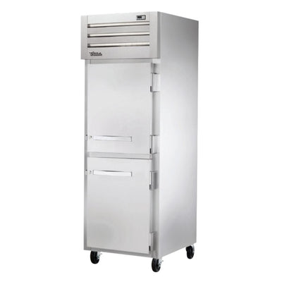 True STA1F-2HS-HC Congelador Vertical 2 Medias Puertas Solidas 3 Parrillas -  - True - KitchenMax Store