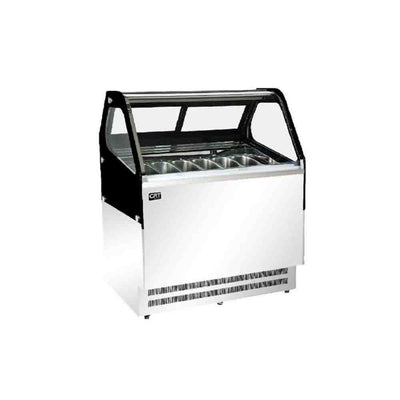 Vitrinas Exhibidoras de Helados Comerciales - KitchenMax STR