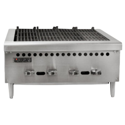 ASADOR VULCAN VCRB25-2 | Asador | Gas | Acero Inoxidable | Parrilla | Quemadores | 1 Cajón | Cocina Industrial Restaurante Cafetería | Hotel Tacos Carne Cortes Asada Mariscos Cocción Cocina Industrial Comida Base Charola Derrames Cafetería Bistró Gourmet Parrilla