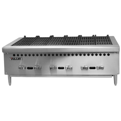 ASADOR VULCAN VCRB36 | Asador | Gas | Acero Inoxidable | Parrilla | Quemadores | 1 Cajón | Cocina Industrial Restaurante Cafetería | Eventos Cocción Alimentos Sabor Vanguardia Tendencia Inova Equipos
