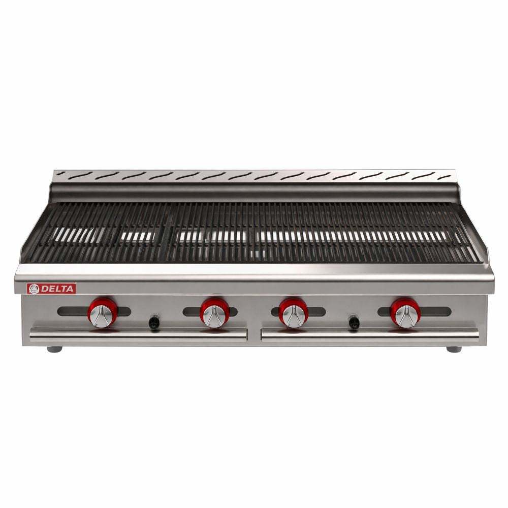ASADOR DELTA 4-ASR | Asador | Frente 1.22 cm | Gas | Restaurante Cocina Industrial Restaurante Fonda Comedor Industrial Buffet Banquetes Cenadurias Cafeteria Restoran Food Truck
