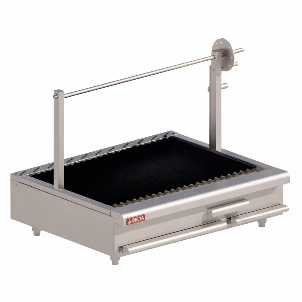 ASADOR DELTA ASR-ARG | Asador Argentino | Frente 91.5 cm | Carnes Vegetales Alimentos Asar Negocio Tostar Restaurante Cocina Comedor Industriales Asada Autoservicio Alta Cocina