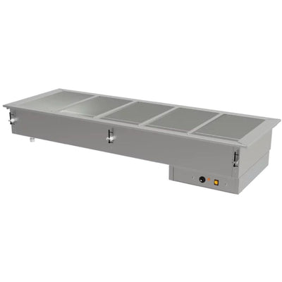 Baño Maria Asber DBM-511-S-W 220V 50/60Hz, en acero inoxidable.