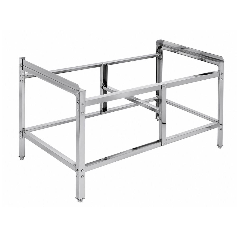 Base Coriat Multiple Mesa Master 30012517, base soporte, en acero inoxidable.