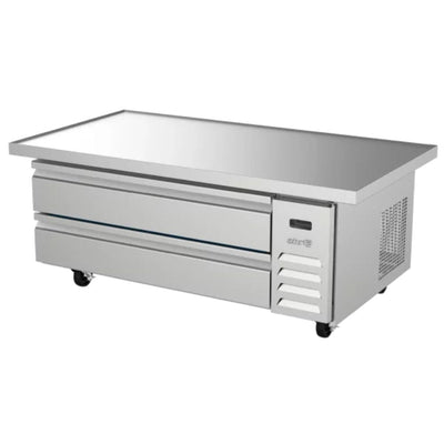 Base Refrigerada Asber ACBR-52-60 Hc, en acero inoxidable.