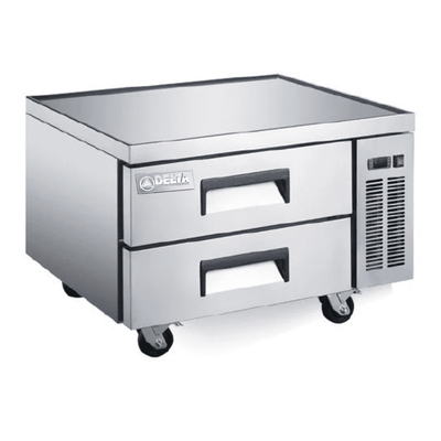 BASE REFRIGERADA DELTA D-BC-2C | Base Refrigerada  | 2 Cajones  | 6 Pies Cúbicos | Acero inoxidable | Cocina Restaurante Hotel