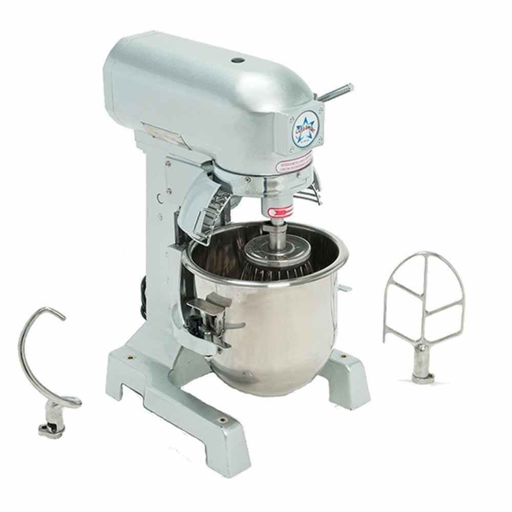 Batidora Migsa B-10G, batidora planetaria 10 lts, en acero inoxidable.