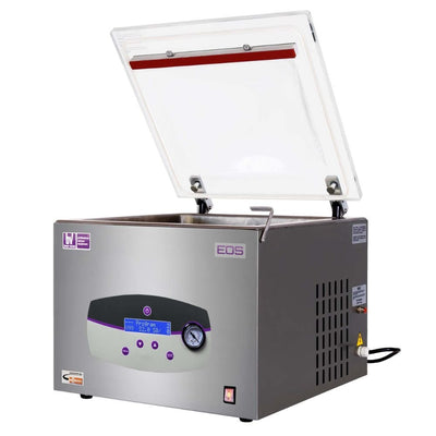 Empacadora al Vacío Besser Vacuum Eos+, en acero inoxidable.