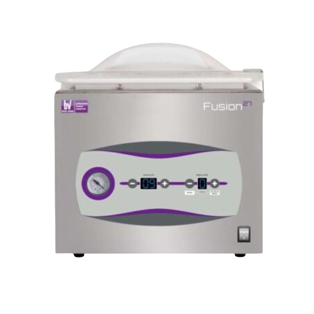 EMPACADORA AL VACÍO BESSER VACUUM FUSION27 | Empacadora al Vacío | Barra Sellado 26 cm | Acero Inoxidable | Alimentos Empacado Comida Restaurante Cocina Industrial Conservar