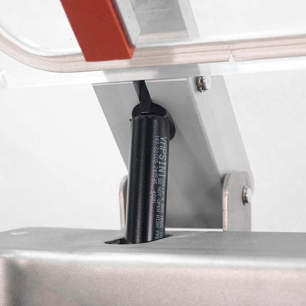 EMPACADORA AL VACÍO BESSER VACUUM Auster+ | Empacadora al Vacío | Barra Sellado de 26 cm | Acero Inoxidable | Solidos Vegetales Zanahoria Papa Lechuga