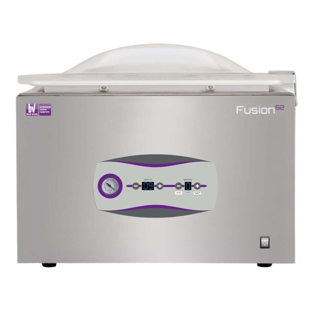 Empacadora al Vacío Besser Vacuum Fusion52, en acero inoxidable.