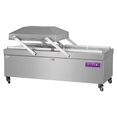 Empacadora al Vacío Besser Vacuum Hurricane, en acero inoxidable.