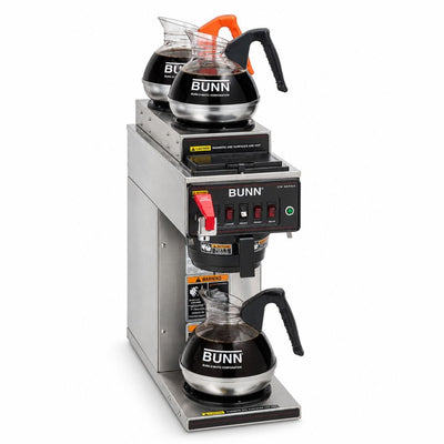 CAFETERA BUNN CWTF15, 1L/2U PF 12950.0213 | Cafetera Percoladora | para Jarras de Cafe (no incluídas) | Cafe Tipo Americano
