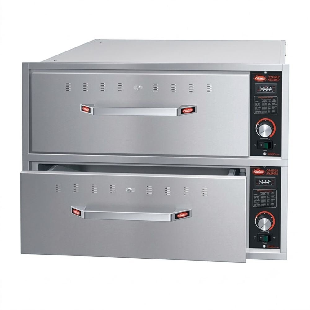 Calentador de Cajón Hatco HDM-2B, drawer warmer empotrable 2 cajones.