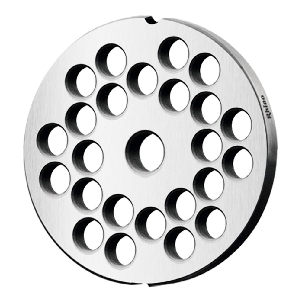 CEDAZO RHINO CEDA22-10 | Cedazo para Molino de Carne 22 | Medida 3/8 | Acero Inoxidable | Carnicería Cocina Industrial