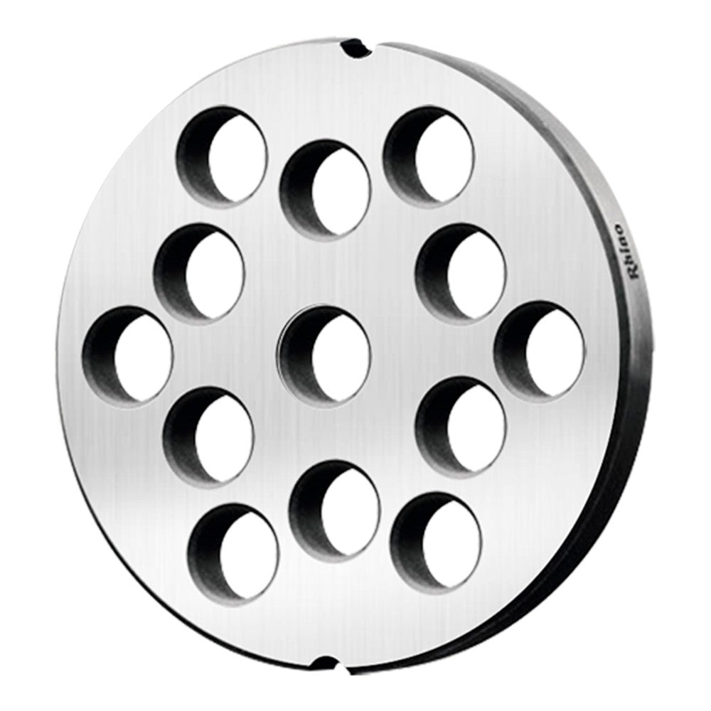 CEDAZO RHINO CEDA22-12 | Cedazo para Molino de Carne 22 | Medida 1/2 | Acero Inoxidable | Carnicería Cocina Industrial
