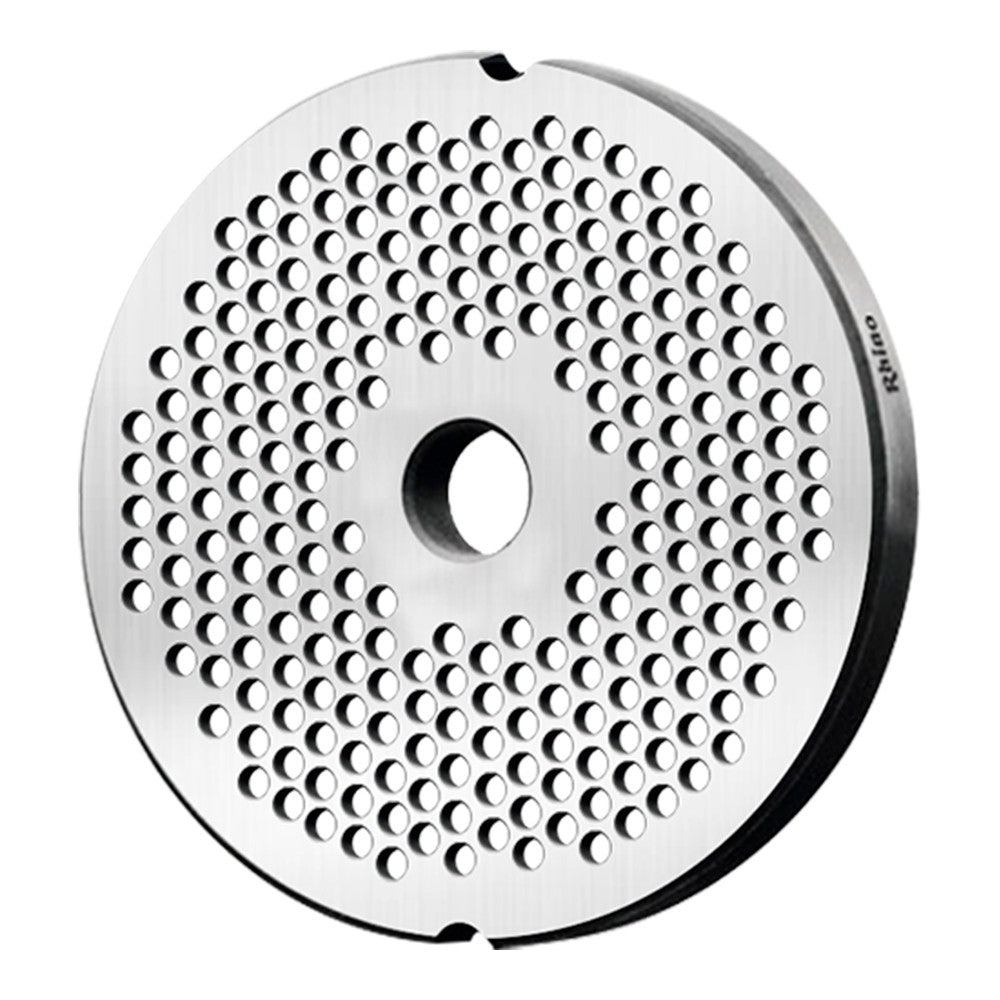 CEDAZO RHINO CEDA22-3 | Cedazo para Molino de Carne 22 | Medida 1/8 | Acero Inoxidable | Carnicería Cocina Industrial