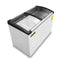 Congelador Rhino CONGECRI-7C, congelador tapa de cristal curva.