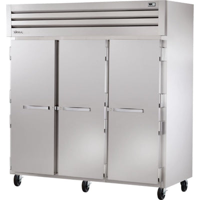 CONGELADOR TRUE STG3F-3S-HC | Congelador Vertical | 3 Puertas Solidas | Acero Inoxidable Aluminio | Restaurante Cocina Industrial Comercial Supermercado Tienda Abarrotes Cocina Restaurante Industrial Comedor Tienda de Convivencia Cremeria Carniceria Congelar