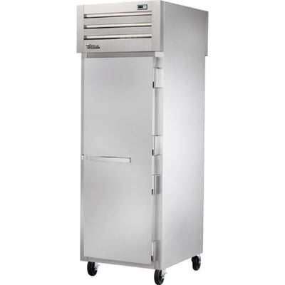 CONGELADOR TRUE STR1FPT-1S-1S | Congelador Vertical | 1 Puerta Solida | Acero Inoxidable Aluminio | Restaurante Cocina Industrial Supermercado Tienda Abarrotes Cocina Restaurante Industrial Comedor Tienda de Convivencia Cremeria Carniceria Congelar