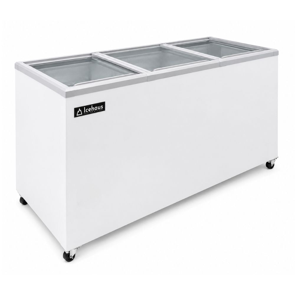 Congelador Icehaus CHPP-350, congelador paletero plano.