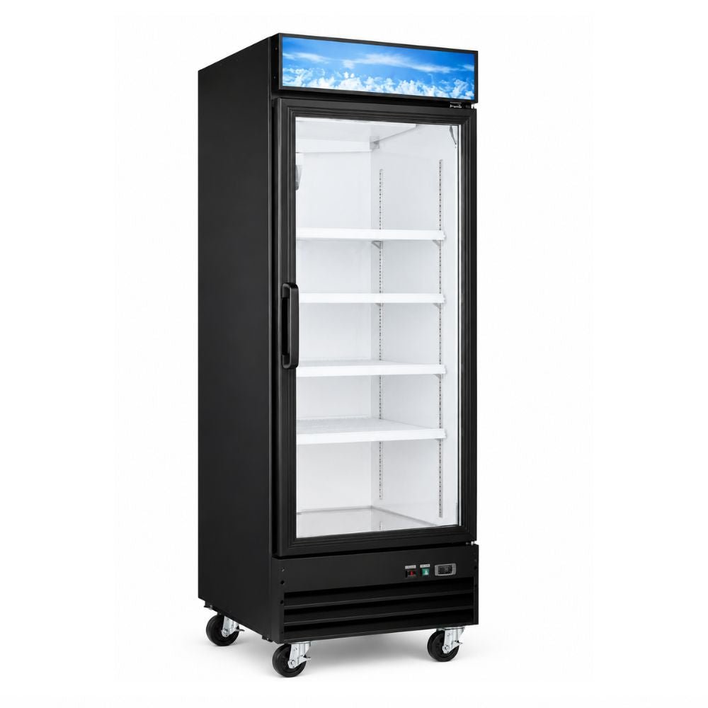 Congelador International INT/CV-1PV-AI, congelador vertical, en acero inoxidable.