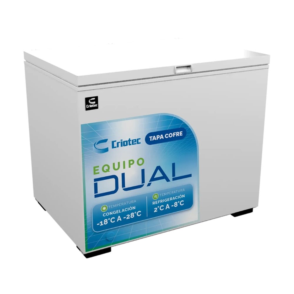 CONSERVADOR CRIOTEC CTCC-10 250100-1682 | Conservador Horizontal | KitchenMax | Congelador Horizontal de Cofre Exhibidor Comercial para Helados Paletas Nieves Acero Inoxidable Supermercado Heladería Paletería Cremería Tienda de Conveniencia.