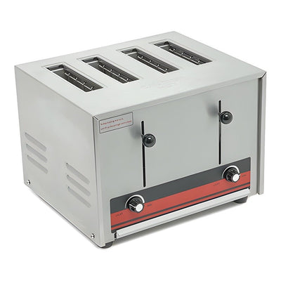 Migsa Ct-120 Tostador De Pan Comercial 4 Rebanadas Acero Inoxidable 120 V, 8.5 kg.