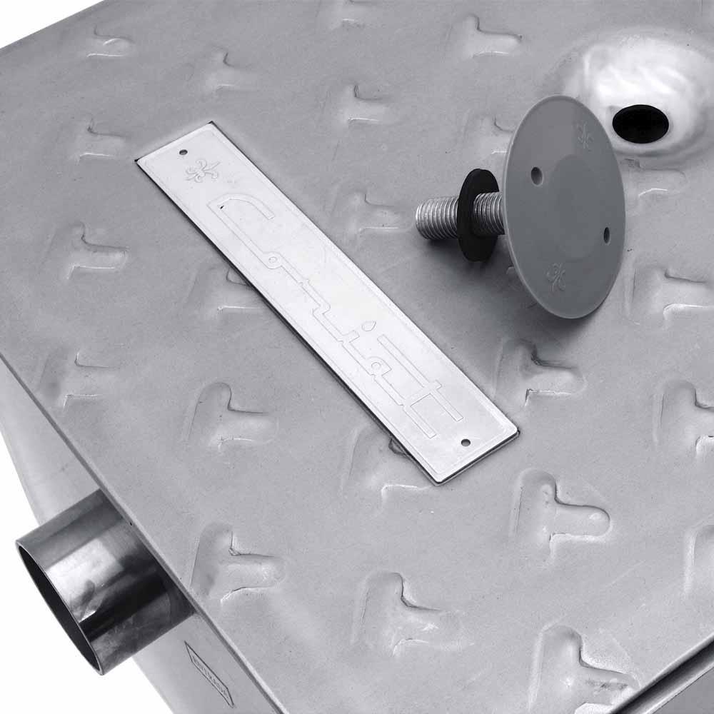 Coriat IC-75 240220 Interceptor Grasa 3.5 Pulgadas 18 Kg Acero Inoxidable Gris - Trampas Grasa - Coriat - KitchenMax Store