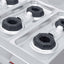 PARRILLA CORIAT PCV-6 MASTER | Parrilla 6 Quemadores | 3 Parrillas Hierro Fundido | Sobre Cubierta Semi-sellada | Gas | Lámina Acero Aluminizado. | Parrilla Quemadores Estufa Respaldo Empotrar Charola Residuos Hotel Comida Alimentos Cocción Base Heavy Duty Acero inoxidable Hotel Restaurante Cenaduria Indsutrial Uso Rudo Master Cocina