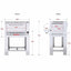 HORNO CORIAT PIZZINO-1 PETIT | Horno 1 Pizza 40 cm Ø | Piso Refractario | 1 Termostato Digital | Gas | Pizza Restaurante Cafetería Hotel Negocio Pizzería Cocina Área de comida Comedor