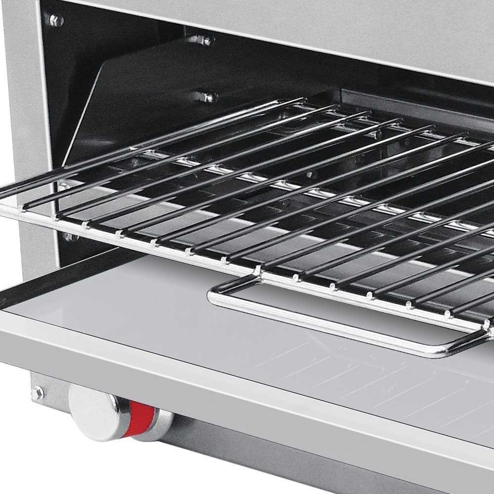 SALAMANDRA CORIAT SC-31.5-G MASTER | Salamandra | 2 Platillos 0.250 m Ø | 2 Quemadores infra-rojos| Palanca 5 Posiciones | Gas |  Gratinadora Alimentos Quesos Fundidos Molletes Lasagna Lasaña Pizza Restaurante Banquetes Buffet Bistro