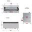 SALAMANDRA CORIAT SC-31.5-G MASTER | Salamandra | 2 Platillos 0.250 m Ø | 2 Quemadores infra-rojos| Palanca 5 Posiciones | Gas |  Gratinadora Alimentos Quesos Fundidos Molletes Lasagna Lasaña Pizza Restaurante Banquetes Buffet Bistro