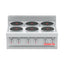 Coriat PCV-6-E Master Premium Parrilla 6 Platos Acero Inoxidable -  - Coriat - KitchenMax Store