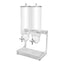 DISPENSADOR DE CEREALES RHINO DISCER-7 | Dispensador de Cereales | Capacidad 7 L | Acero Inoxidable y Policarbonato | Hotel Buffet Cafetería