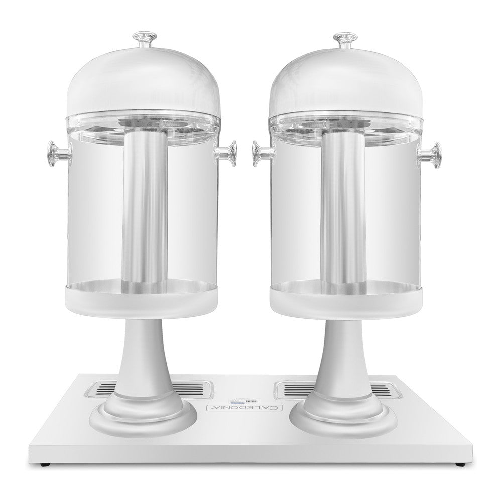 DISPENSADOR DE BEBIDAS RHINO DISJU-16 | Dispensador Cilíndrico de Bebidas | Capacidad 15 L | Tubo Central para Hielo | Buffet Hotel Restaurante