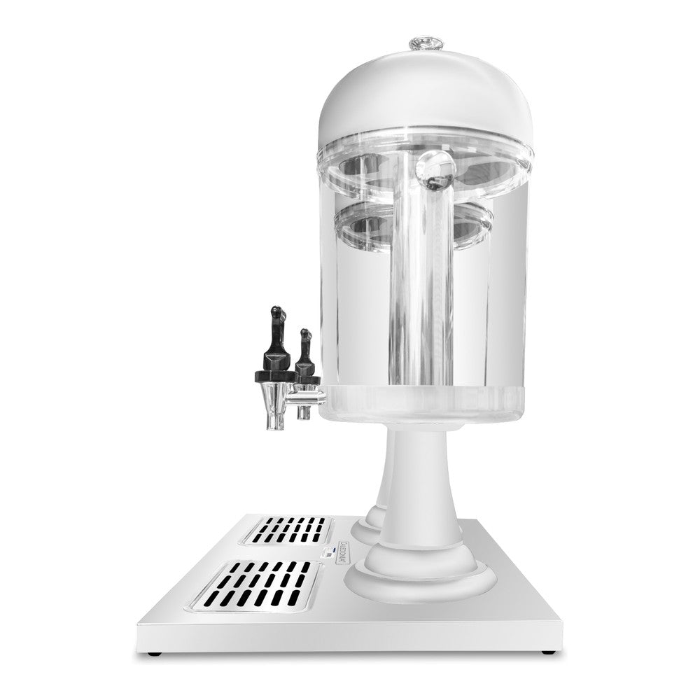 DISPENSADOR DE BEBIDAS RHINO DISJU-16 | Dispensador Cilíndrico de Bebidas | Capacidad 15 L | Tubo Central para Hielo | Buffet Hotel Restaurante