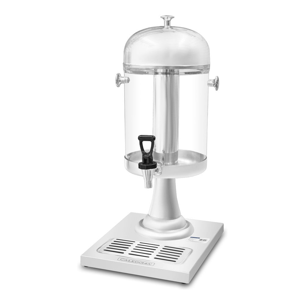 DISPENSADOR DE BEBIDAS RHINO DISJU-8 | Dispensador Cilíndrico de Bebidas | Capacidad 7.5 L | Tubo Central para Hielo | Buffet Hotel Restaurante