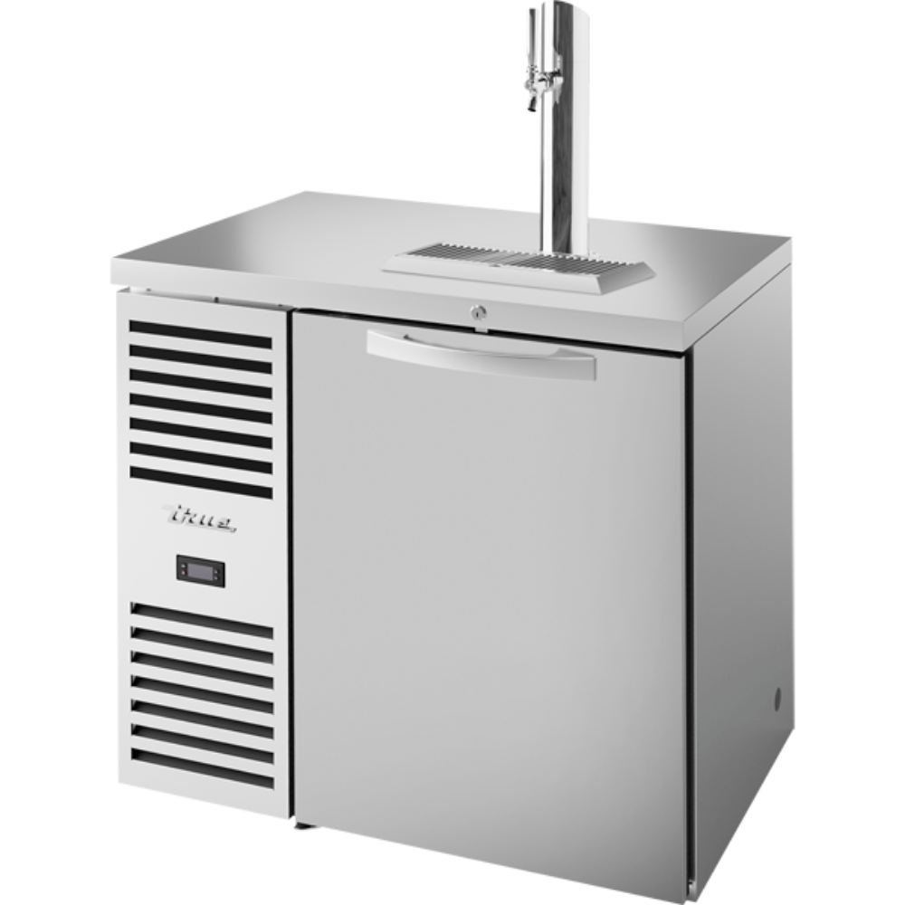 DISPENSADOR DE CERVEZA TRUE TDR36-RISZ1-L-S-S-1 | Dispensador Cerveza Refrigerada | Empotrable | Acero Inoxidable | para Bar Pequeño Barra Bebidas